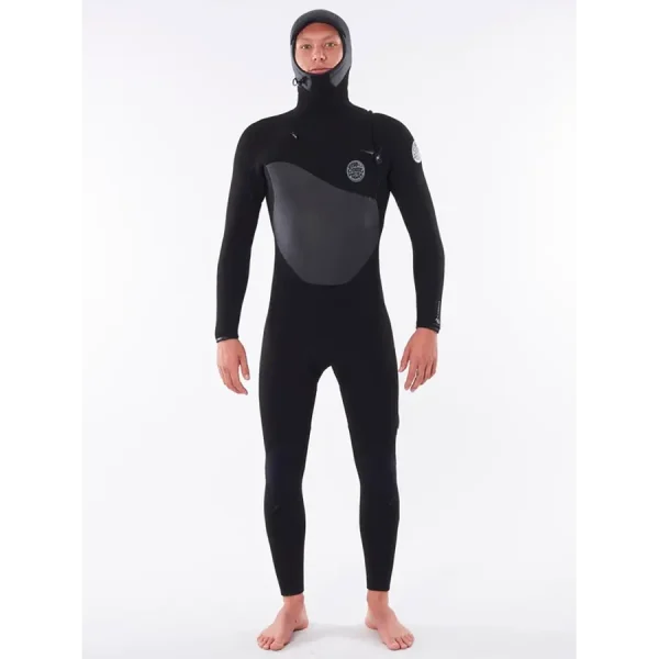 Rip Curl Flashbomb 5/4 Mm Hooded Chest Zip Wetsuit